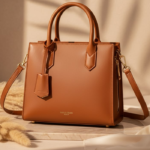 Sac à main Élégance Camel